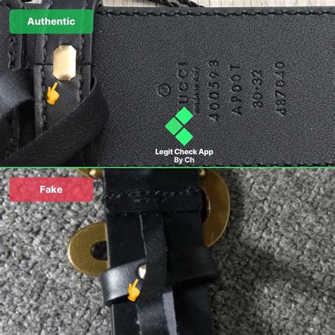 how you know if a gucci belt is real|gucci belt number lookup.